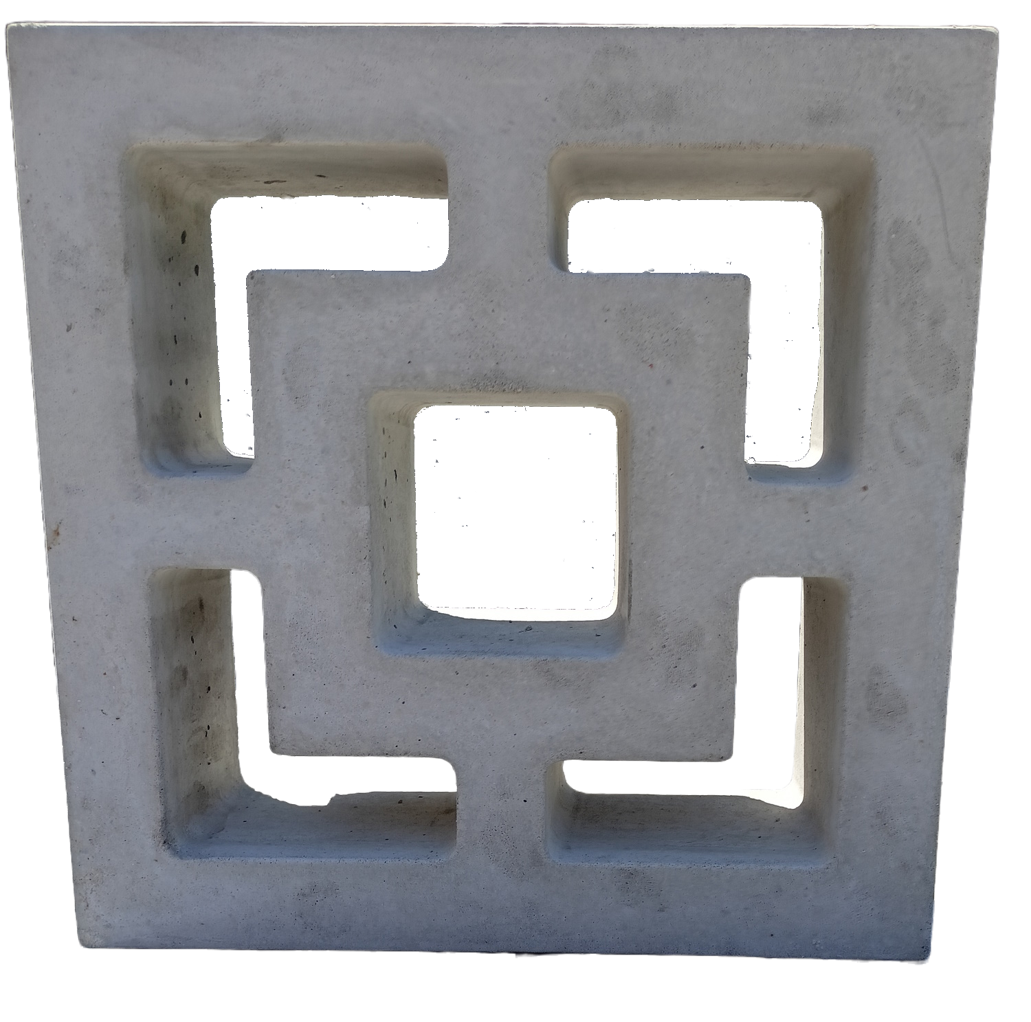 Breeze Blocks Red Square Pavers